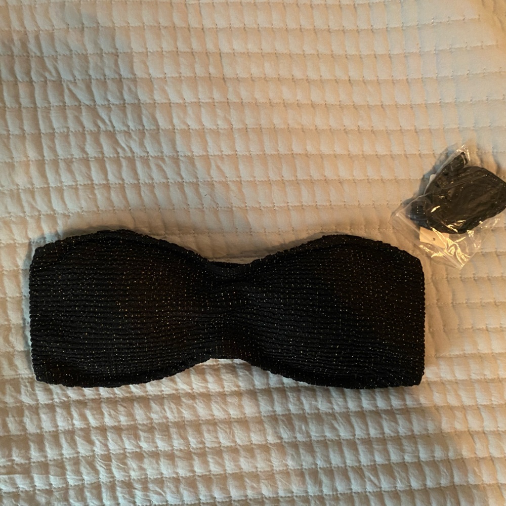 Aerie Bandeau Bikini L NWT